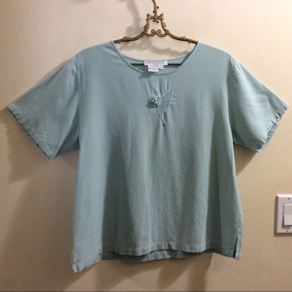 Vintage Great Cavalier by St. Paul 100% silk shirt